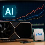 Acțiuni AI de urmărit în 2025: De ce Nvidia rămâne pe primul loc și de ce Intel te-ar putea surprinde